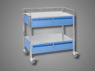 -161 Medicine Trolley (With 4 Drawers)